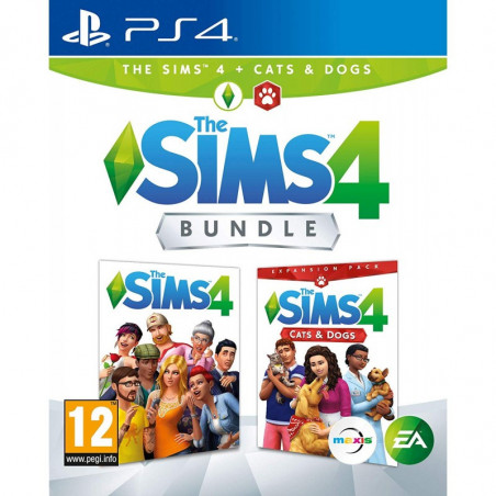 The Sims 4 Game + Cats & Dogs Bundle PS4